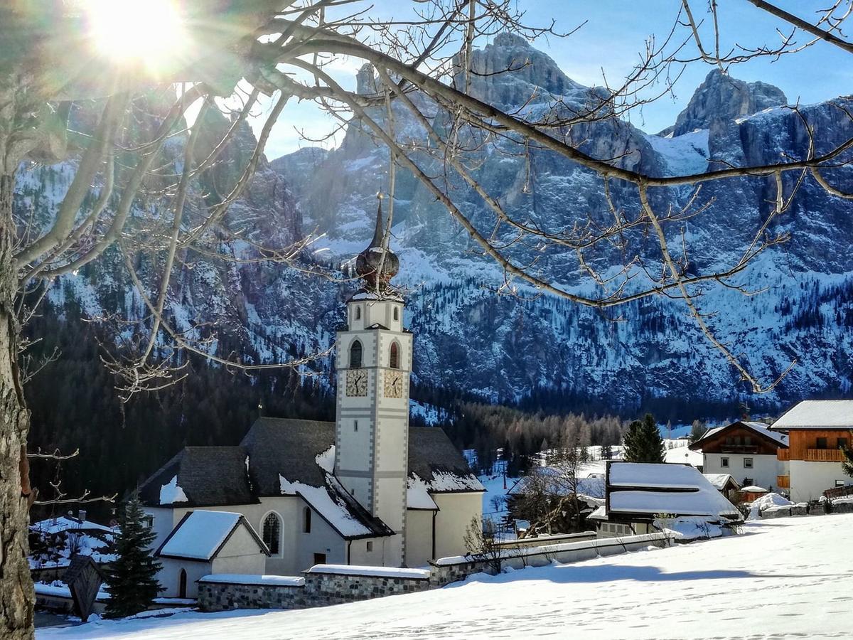 Ciasa Gabriel Lägenhet Colfosco Exteriör bild